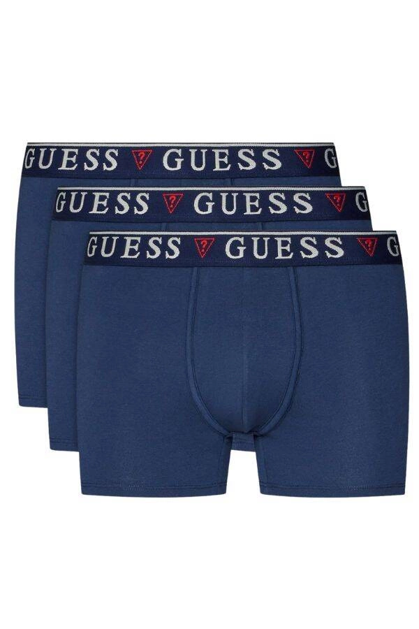 Guess pánske boxerky tmavomodré 3-balenie –kvalitné a pohodlné