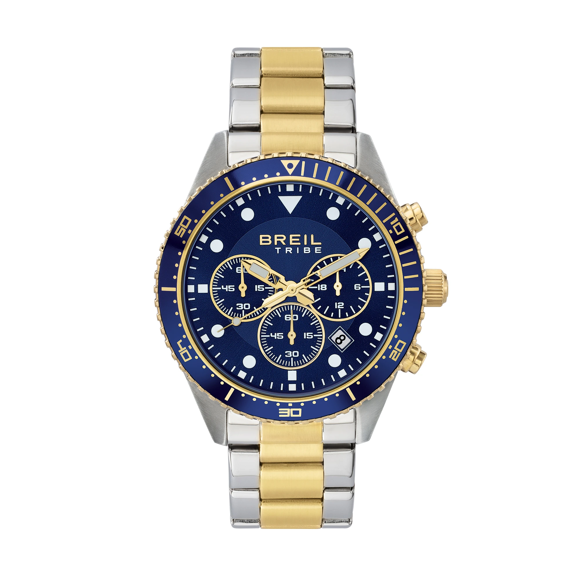 Pánske hodinky BREIL TRIBE SAIL EW0744 – bicolor oceľ a chronograf